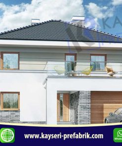 200 mt2 Butik Dubleks Prefabrik Villa