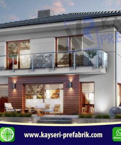 150 mt2 Butik Dubleks Prefabrik Villa