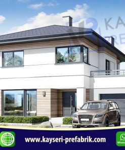 200 mt2 Butik Dubleks Prefabrik Villa