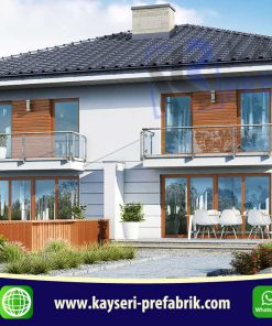 250 mt2 Butik Dubleks Prefabrik Villa