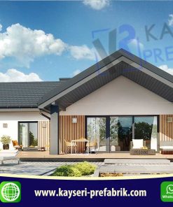 140 mt2 Butik Prefabrik Villa