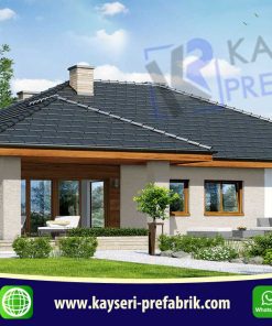 130 mt2 Butik Prefabrik Villa