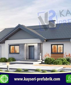 100 mt2 Butik Prefabrik Villa