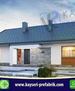110 mt2 Butik Prefabrik Villa