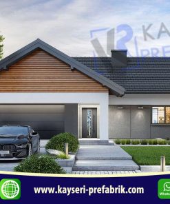 175 mt2 Butik Prefabrik Villa