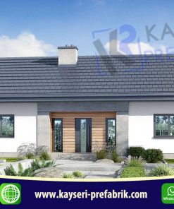 100 mt2 Butik Prefabrik Villa