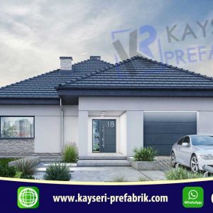 145 mt2 Butik Prefabrik Villa