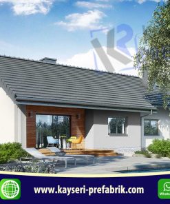 120 mt2 Butik Prefabrik Villa