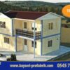 Kayseri Prefabrik 105 mt 2 105 m2 dubleks prefabrik ev