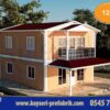 Kayseri Prefabrik 122 mt 3 122 m2 dubleks prefabrik ev