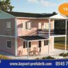 Kayseri Prefabrik 149 Mt 2 149 m2 dubleks prefabrik ev