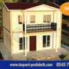 Kayseri Prefabrik 86 mt 3 86 m2 dubleks prefabrik ev