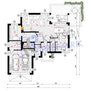 260 mt2 Butik Dubleks Prefabrik Villa 4 bd1 260 dubleks villak1