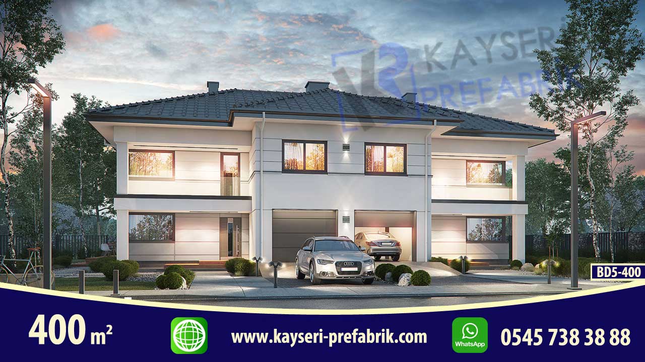 400 mt2 Butik Dubleks Prefabrik Villa 1 400 mt2 Butik Dubleks Prefabrik Villa
