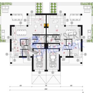 400 mt2 Butik Dubleks Prefabrik Villa 5 bd5 400 m2 dubleks villak1