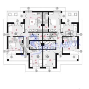 Alternative view of 400 mt2 Butik Dubleks Prefabrik Villa