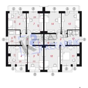 Alternative view of 290 mt2 Butik Dubleks Prefabrik Villa