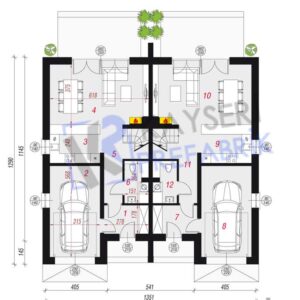 250 mt2 Butik Dubleks Prefabrik Villa 5 bd7 250m2 prefabrik villak1