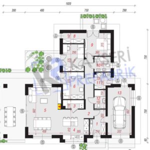 Alternative view of 140 mt2 Butik Prefabrik Villa