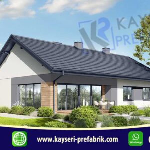 120 mt2 Butik Prefabrik Villa 5 bt12 120 prefabrik villa