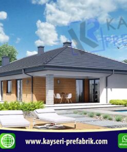 186 mt2 Butik Prefabrik Villa