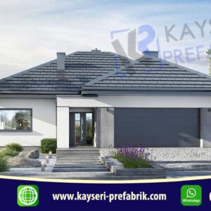 Kayseri Prefabrik 34 160 mt2 Butik Prefabrik Villa