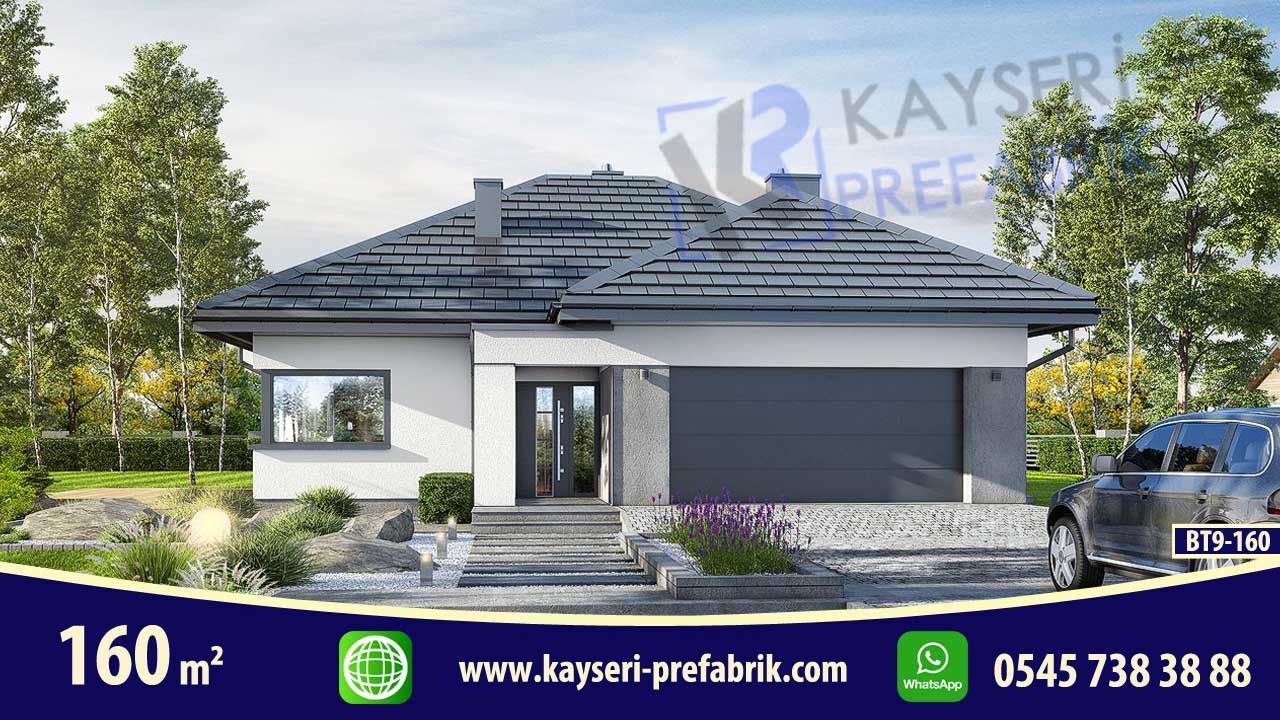 160 mt2 Butik Prefabrik Villa 1 160 mt2 Butik Prefabrik Villa