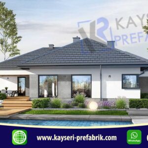 160 mt2 Butik Prefabrik Villa 5 bt9 160 m22 prefabrik