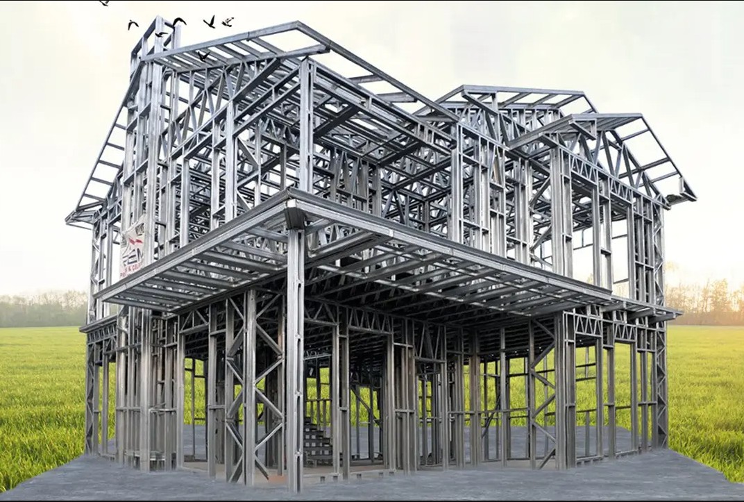 prefabrik celik ev
