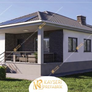Kayseri Prefabrik Ev 38 141 Metrekare Betonarme Ev