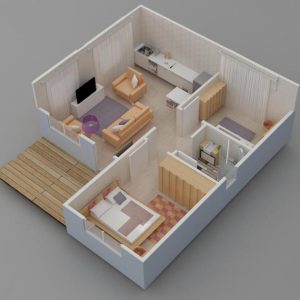 49mt2 prefabrik ev plan2