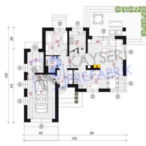 Alternative view of 160 mt2 Butik Dubleks Prefabrik Villa