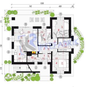 Alternative view of 150 mt2 Butik Dubleks Prefabrik Villa