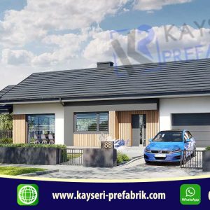140 mt2 Butik Prefabrik Villa 7 bt10 140 m2 prefabrik