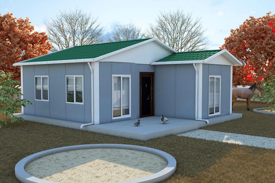 49 Metrekare Prefabrik Ev