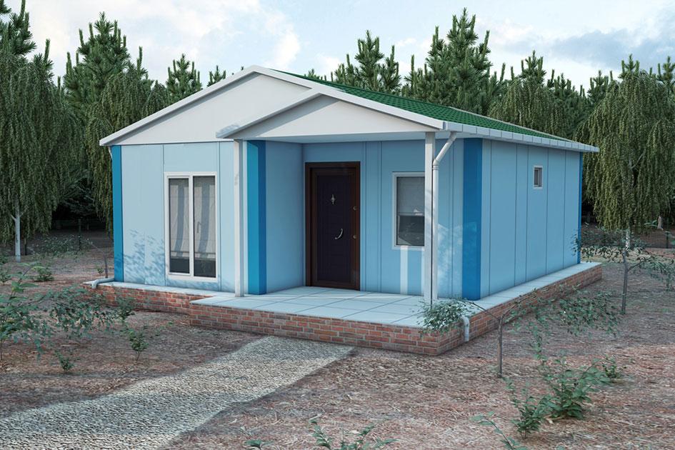 53 Metrekare Prefabrik Ev